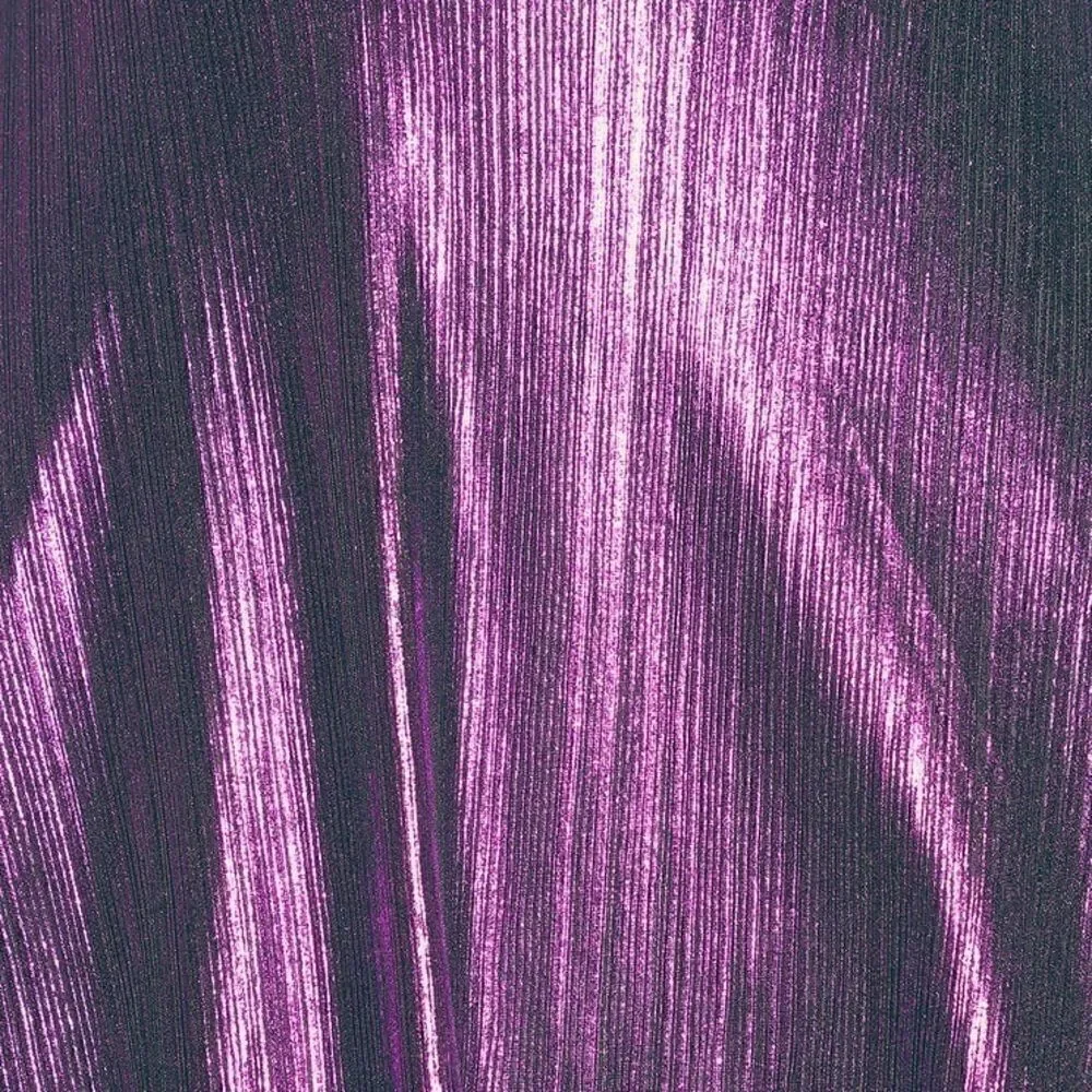 Radiant Spark Purple Metallic Skater Dress NWT SML